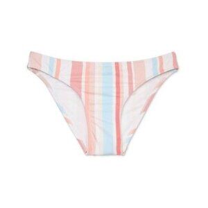 Striped Bikini Bottoms Medium Multicolor By Xhilaration